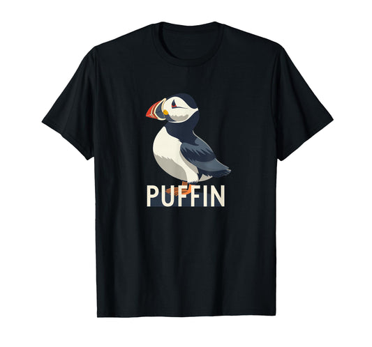 Cute Atlantic Puffin Seabird Costume for Boys and Girls T-Shirt