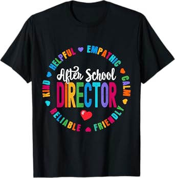 After School Director Appreciation Week Back To School T-Shirt