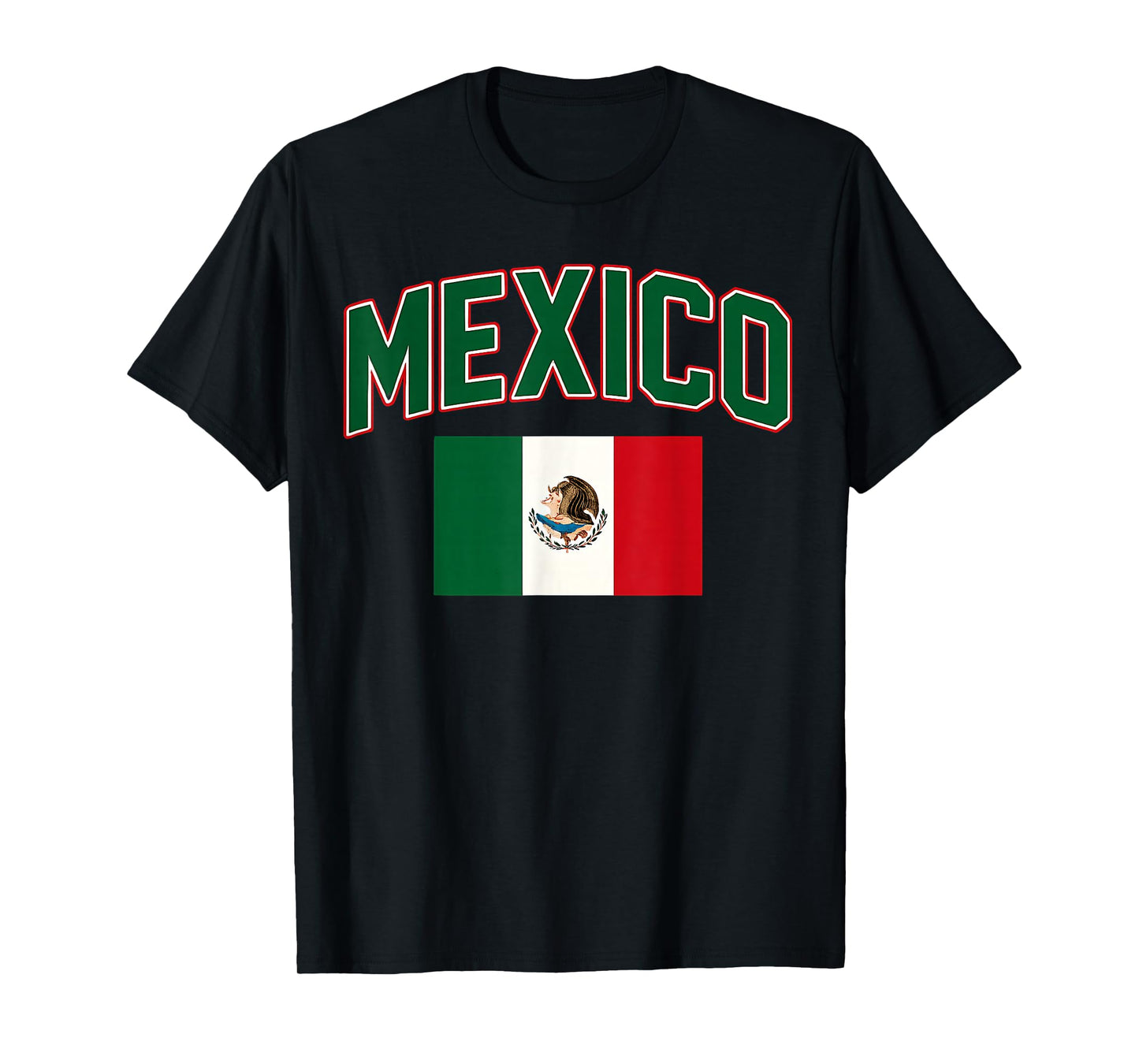 Mexico Mexican Flag Vintage Pride T-Shirt