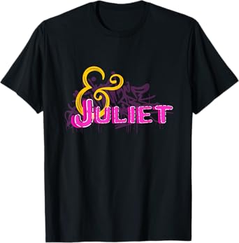 & Juliet Graffiti Musical Theatre Heart Musicals T-Shirt