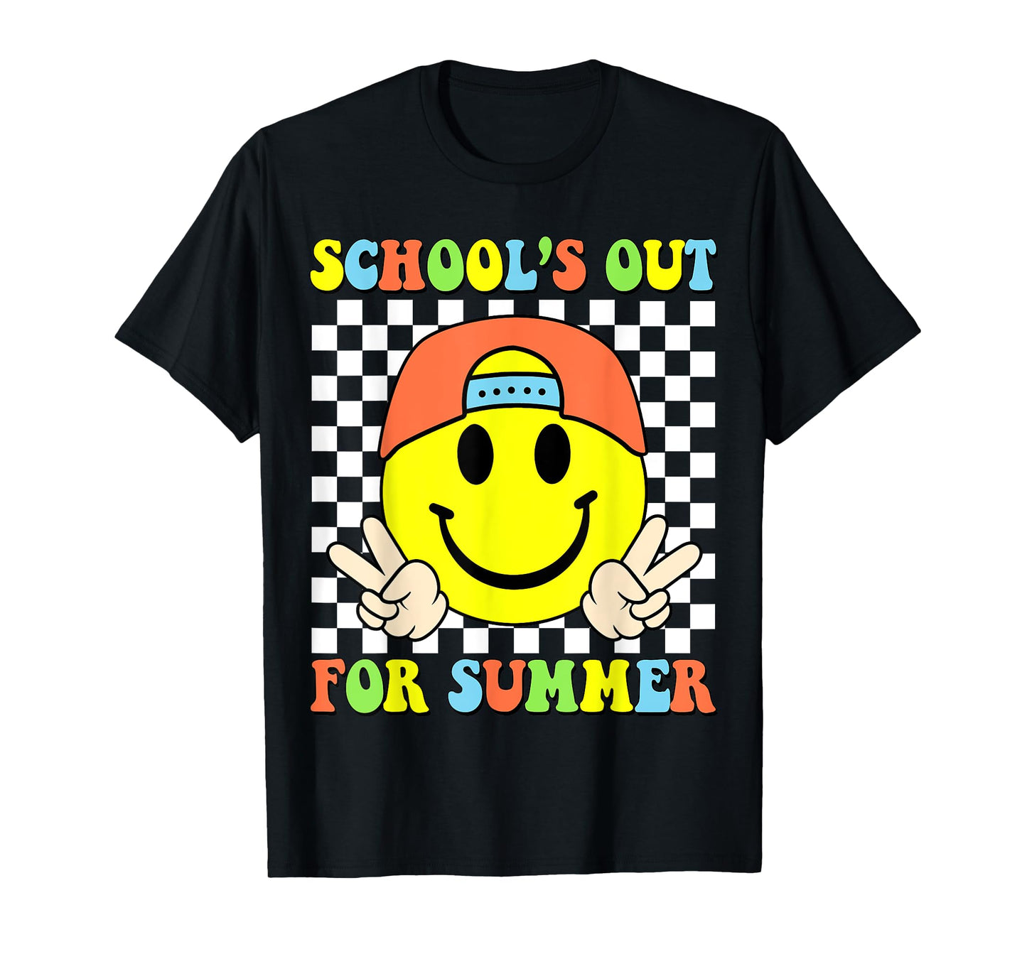 Funny Kids Boys Last Day Of School Schools Out For Summer T-Shirt