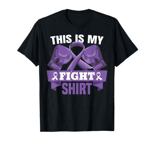 This Is My Fight Shirt Hodgkin lymphoma Fighter Strong T-Shirt