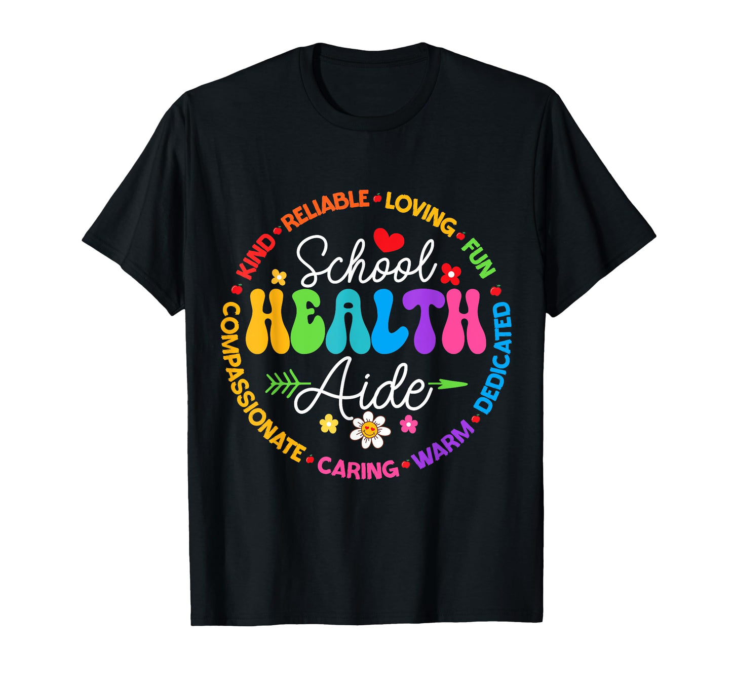 School Health Aide Squad Funny Back To School Nurse Squad T-Shirt