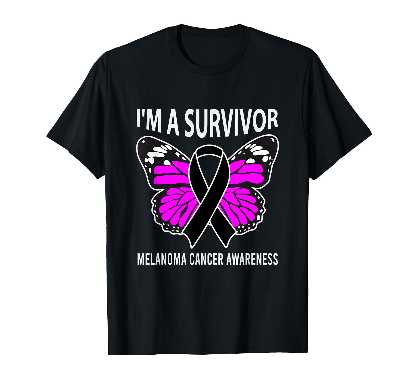 Im A Survivor Melanoma Skin Cancer Awareness T-Shirt