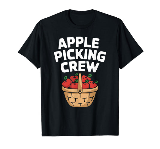Apple Picking Fall Adventure Autumn Celebration T-Shirt