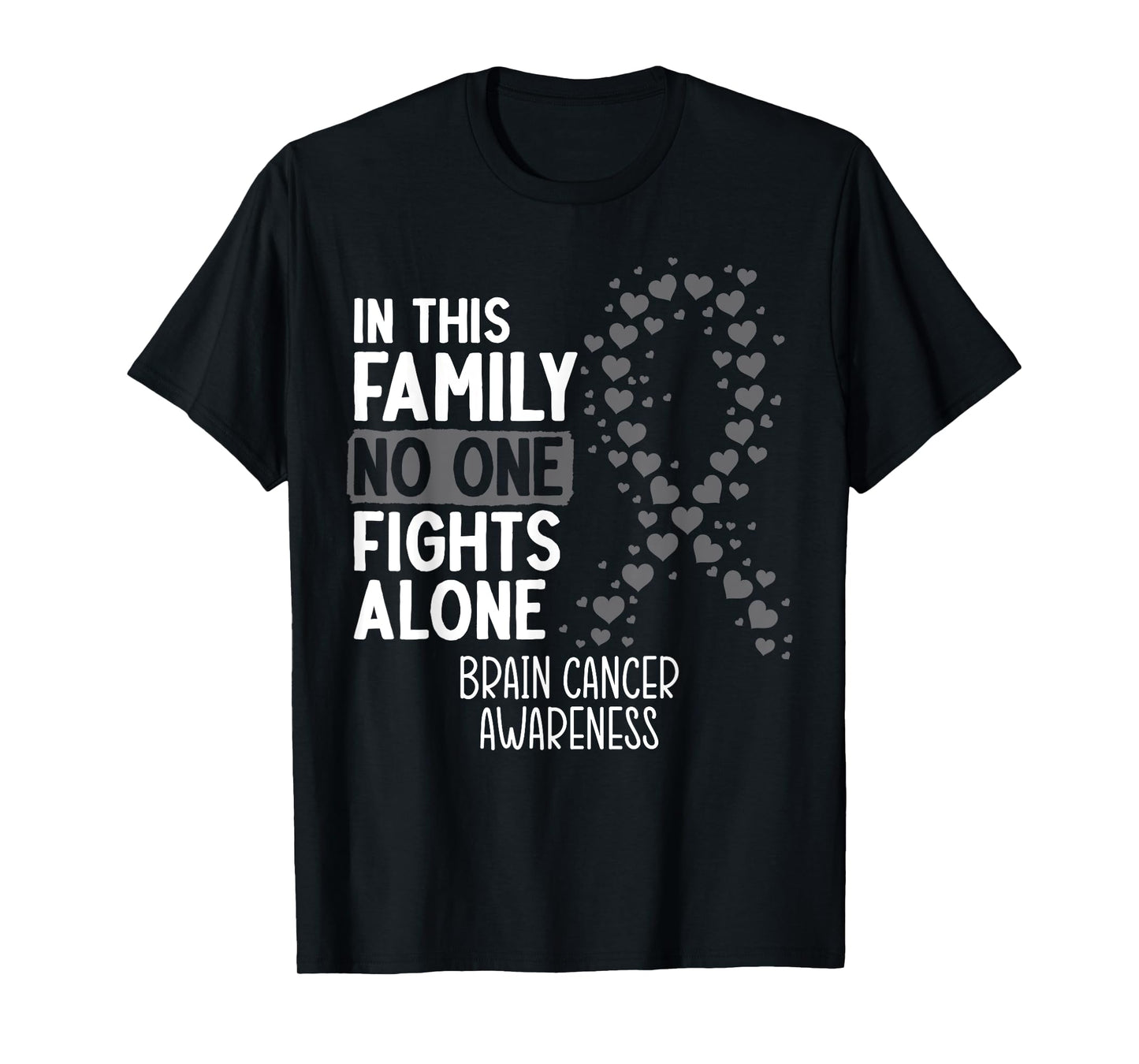 Cancer Survivor Brain Cancer Awareness Gift T-Shirt