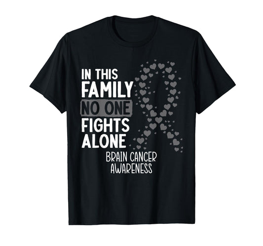 Cancer Survivor Brain Cancer Awareness Gift T-Shirt