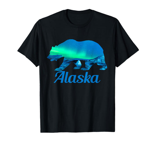Alaska Grizzly Polar Bear Arctic Nature Winter T-Shirt