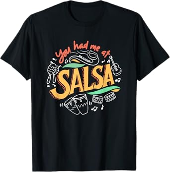 Salsa Dance Love Salsa Dance Dancer Gifts Dancing Lessons T-Shirt