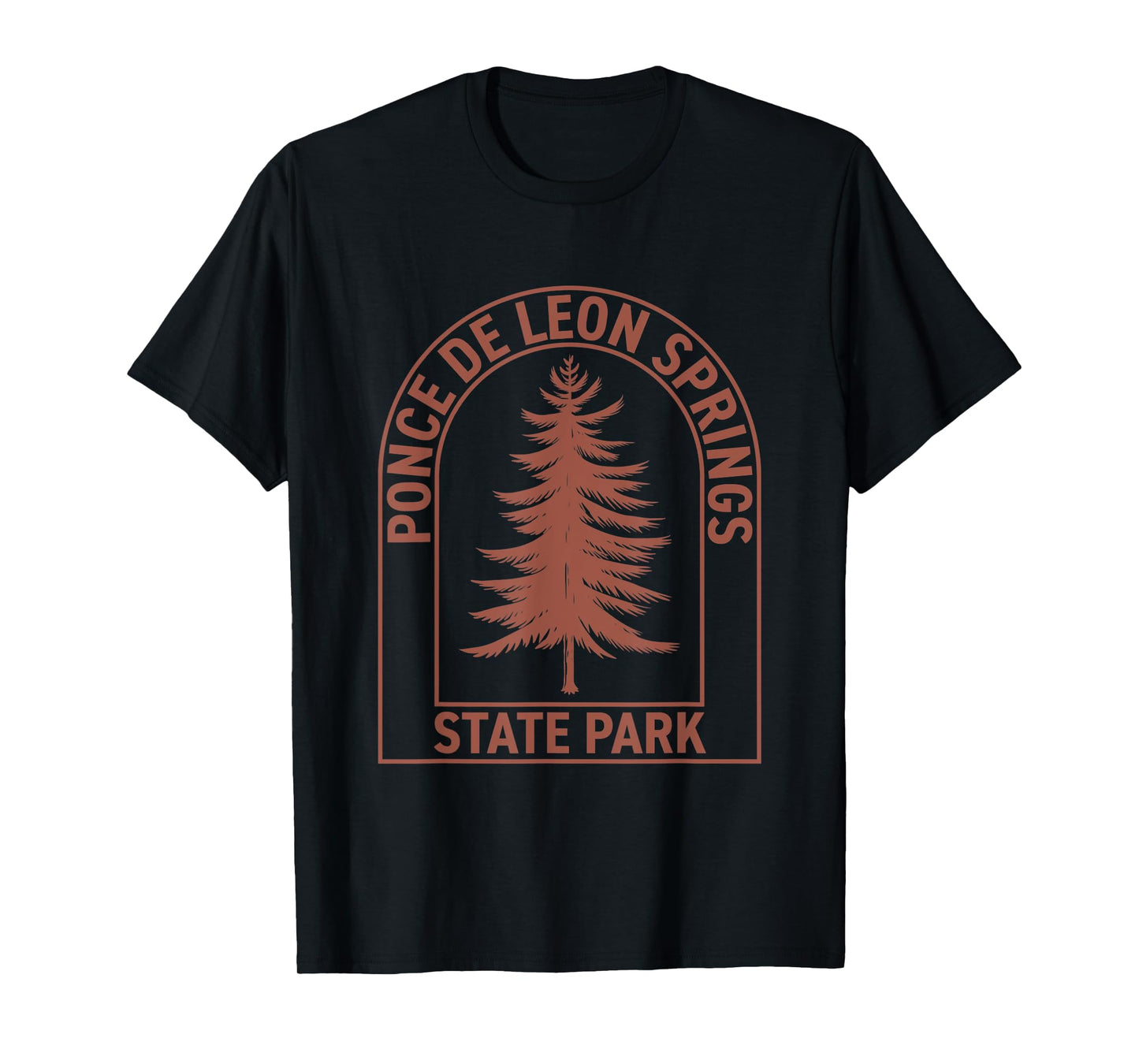 Ponce De Leon Springs State Park Florida Vintage Tree T-Shirt
