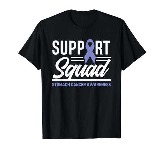 Stomach Cancer Support Squad Stomach Cancer Awareness T-Shirt