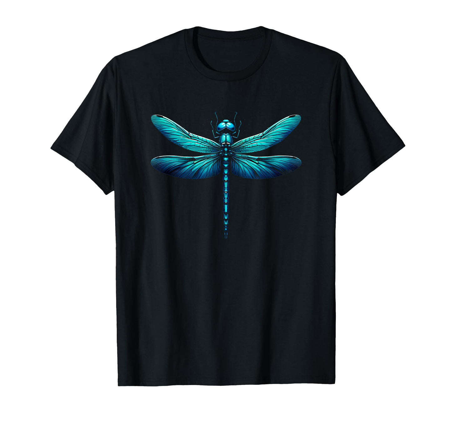 Dragonfly Minimalist Silhouette Insect Dragonfly Dragon Fly T-Shirt
