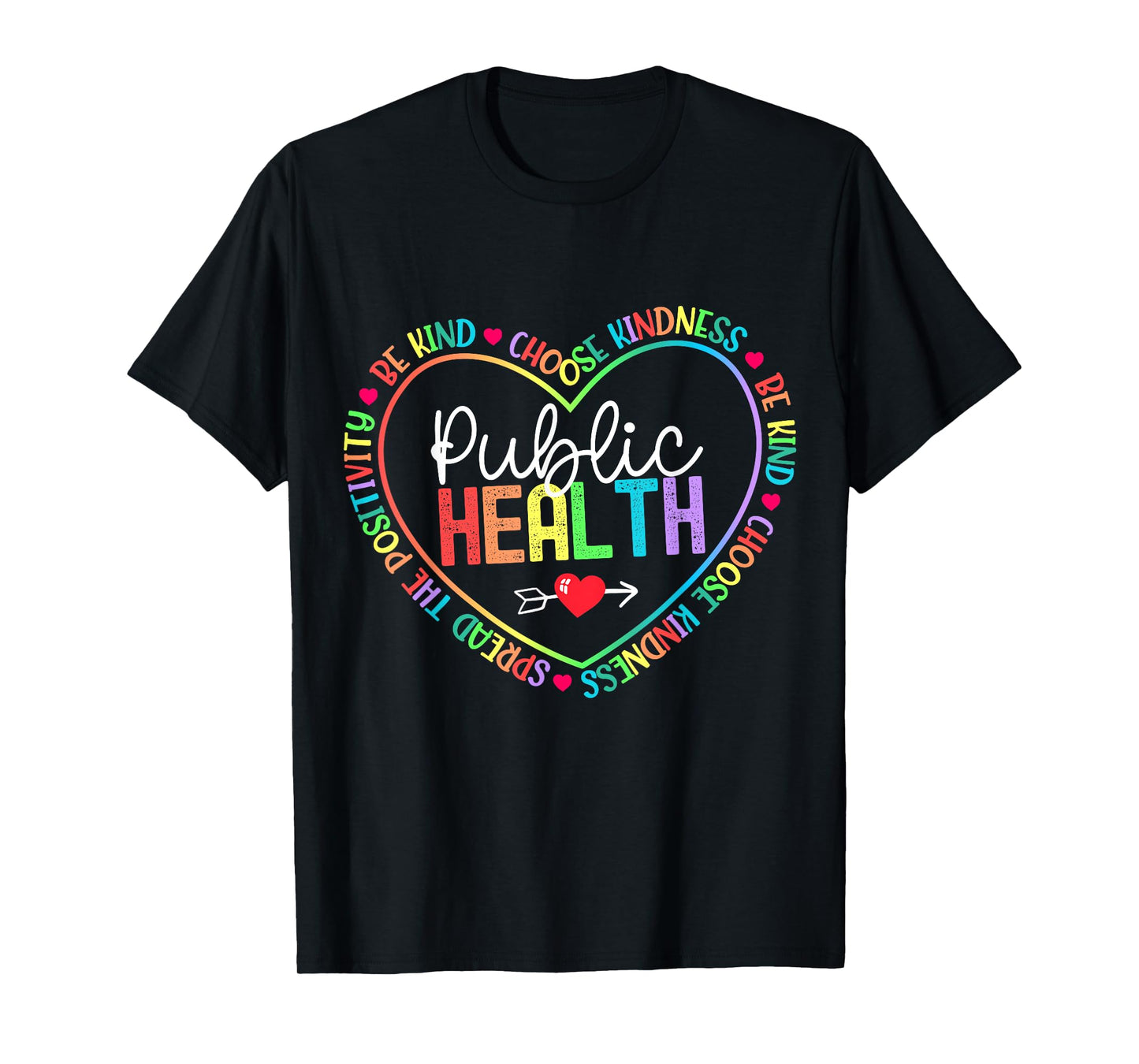 Public Health Words & Healthcare Worker Epidemiologist T-Shirt