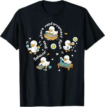 Behavior Analyst Silly Goose RBT ABA Therapy Sped Teacher T-Shirt