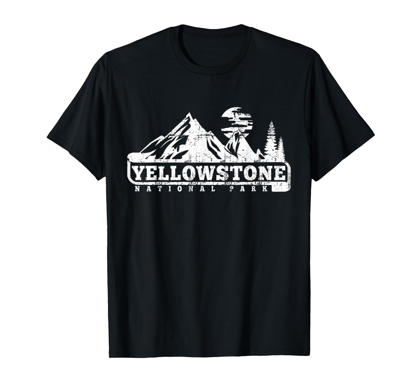 Yellowstone National Park I Love Hiking Wanderlust T-Shirt