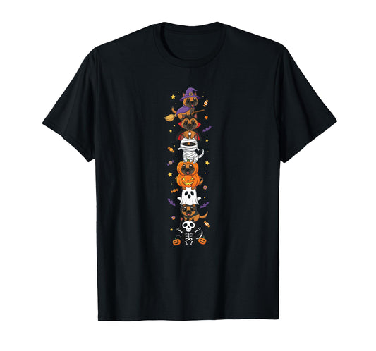 Belgian Malinois Witch Vampire Halloween Kids Mens Womens T-Shirt