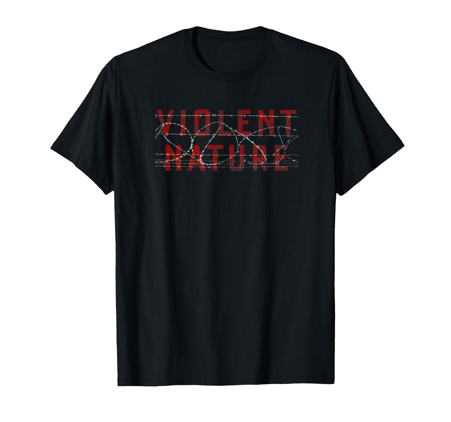 "Violent Nature" Barbed Wire T-Shirt