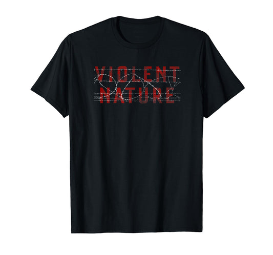 "Violent Nature" Barbed Wire T-Shirt