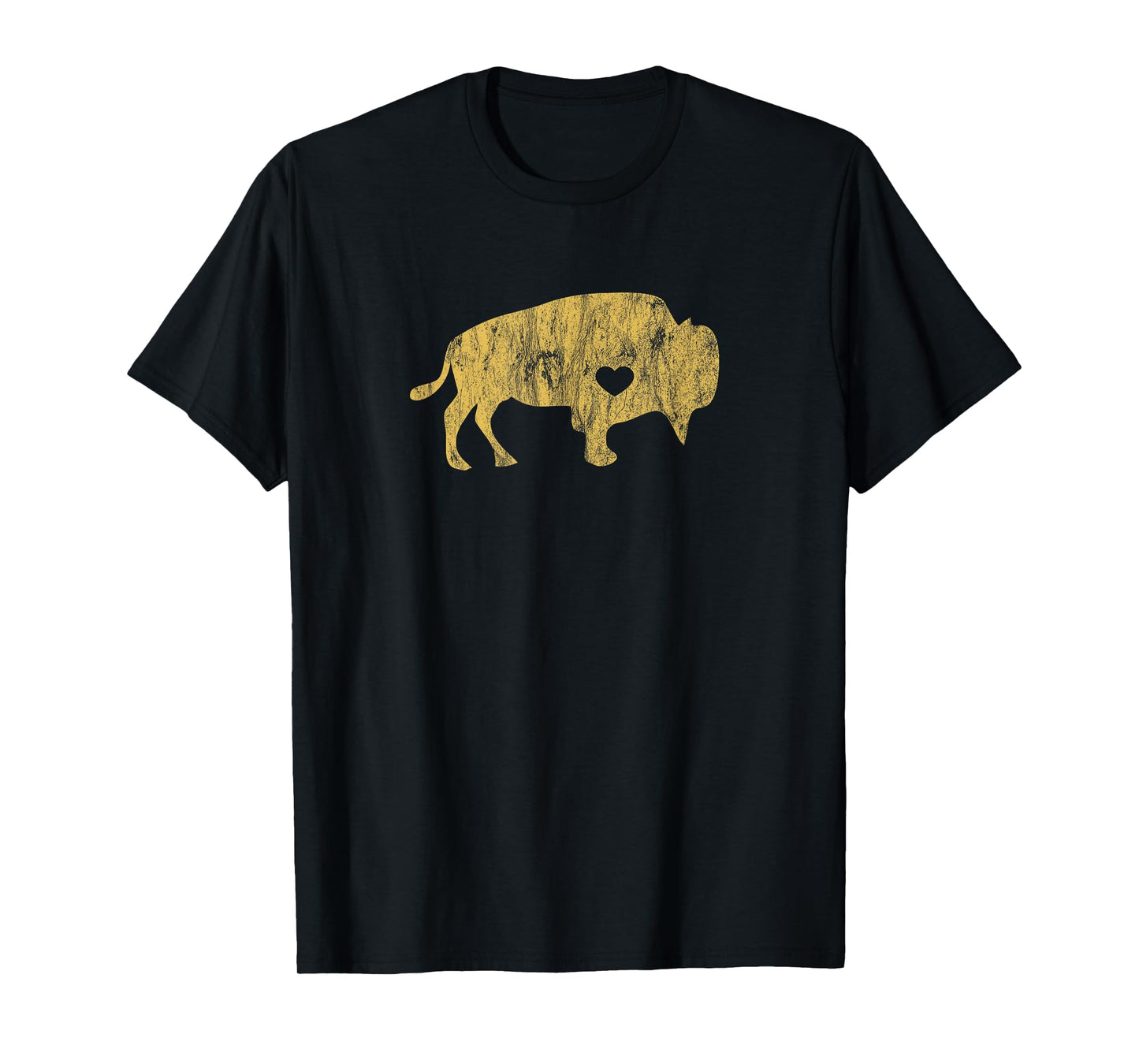 I Love Buffaloes Golden Buffalo Bison Lover Gift Ideas T-Shirt