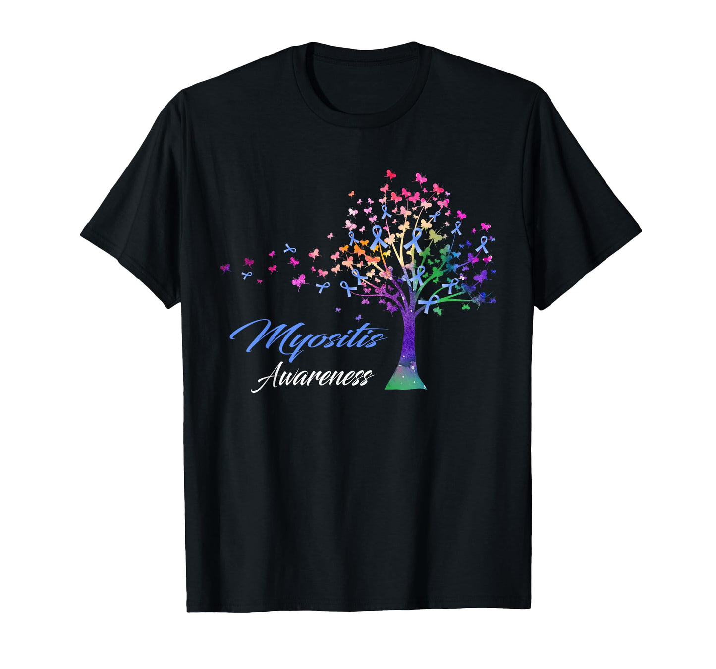 Tree Ribbon Myositis Awareness T-Shirt