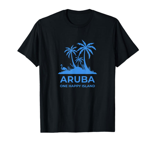 Aruba One Happy Island T-Shirt