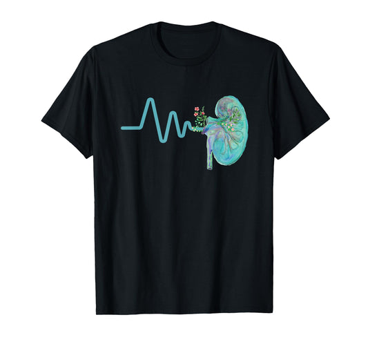 Dialysis Technician Week Kidney Team Tech Nurse Heart Women T-Shirt