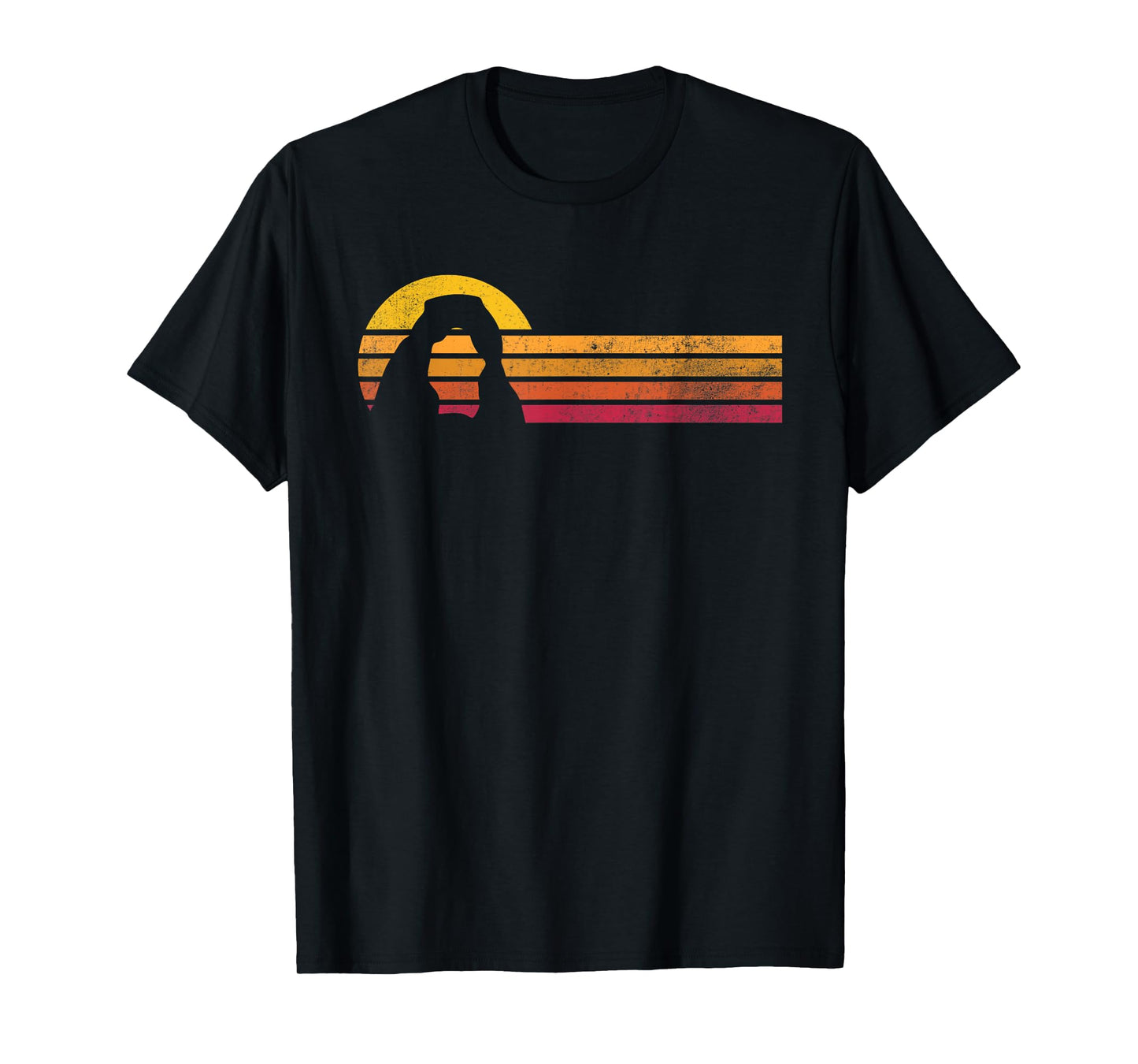 Retro Arches National Park Vintage Delicate Arch Utah T-Shirt