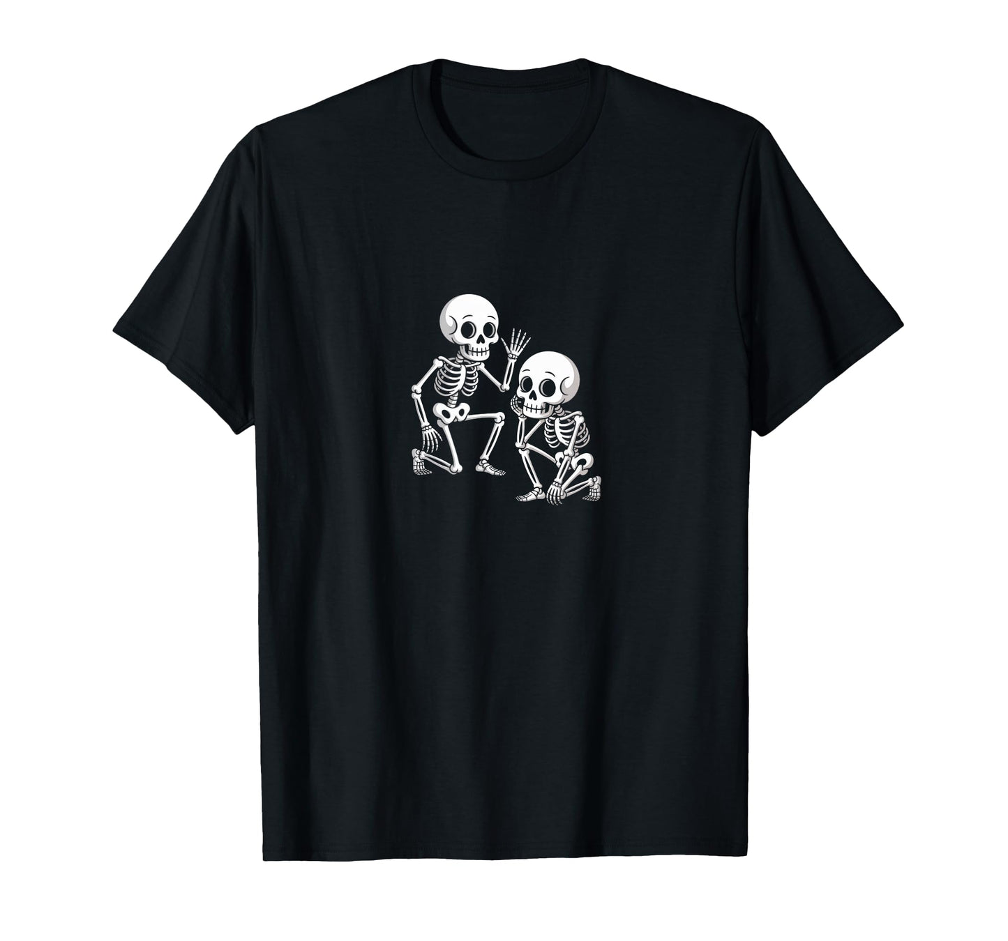 Halloween Party Skeletons Spooky Season Funny T-Shirt