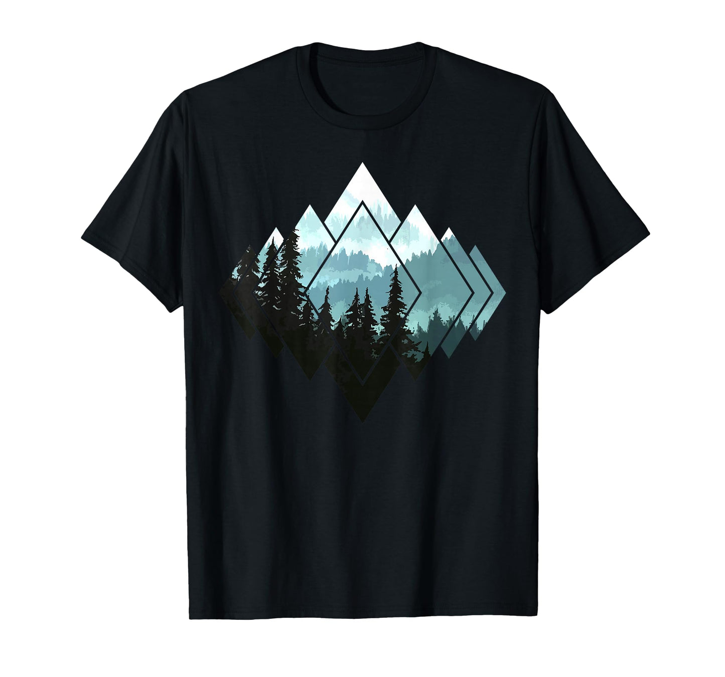 Hiking Camping Mountains Nature Trekking Hiking Gift T-Shirt