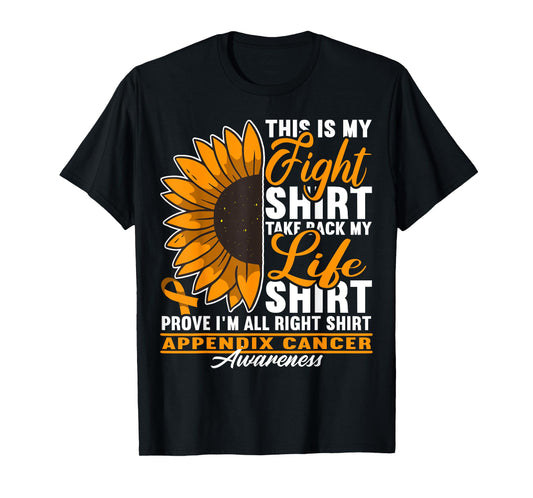 Awareness I Fight Shirt I Appendiceal & Appendix Cancer T-Shirt