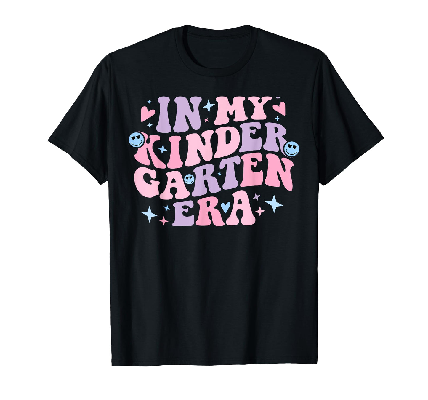 In My Kindergarten Era Groovy Back to School Teacher Student T-Shirt