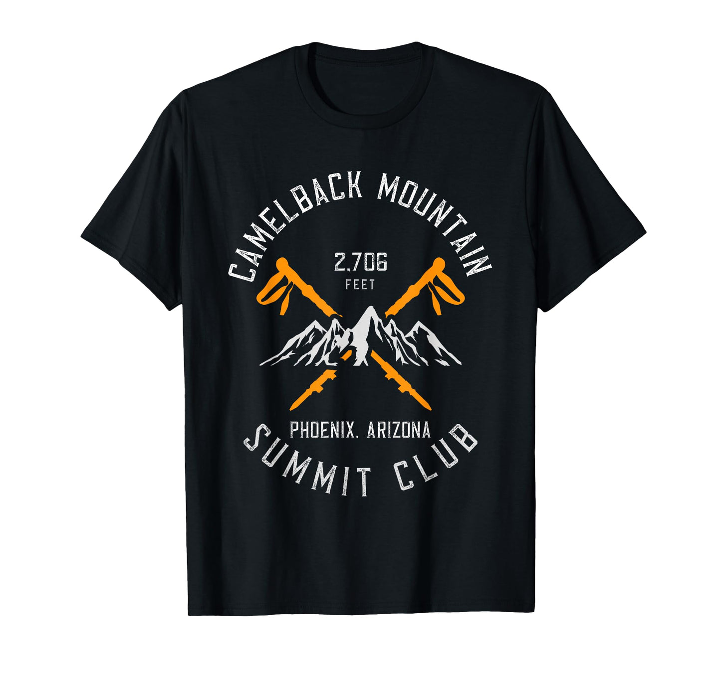 Camelback Mountain Hiking Phoenix Arizona T-Shirt