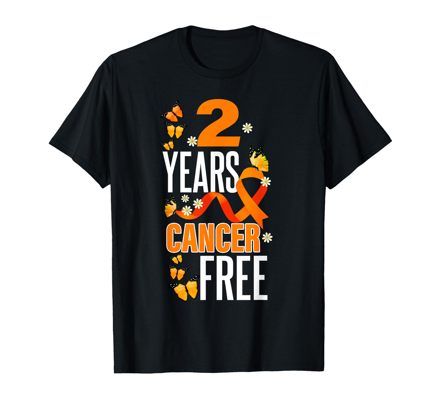 2 Year Cancer Free For Kidney Cancer Awareness T-Shirt