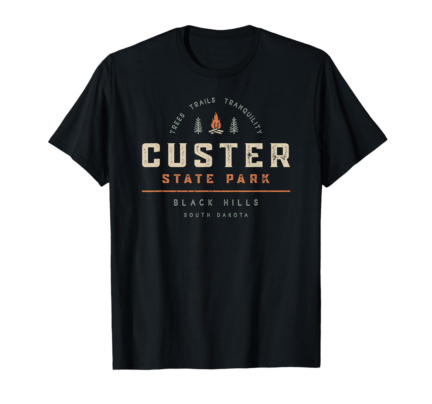Custer State Park South Dakota Vintage T-Shirt