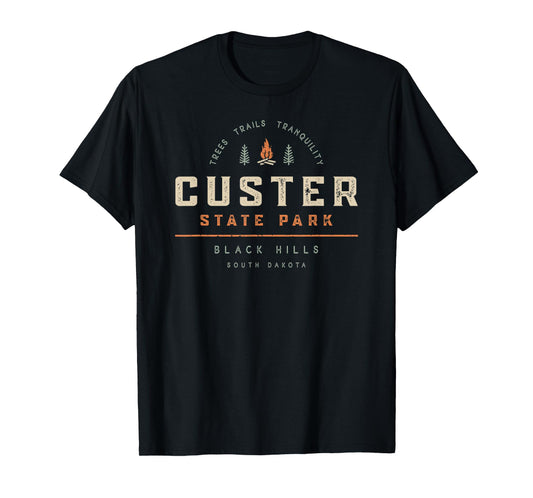 Custer State Park South Dakota Vintage T-Shirt