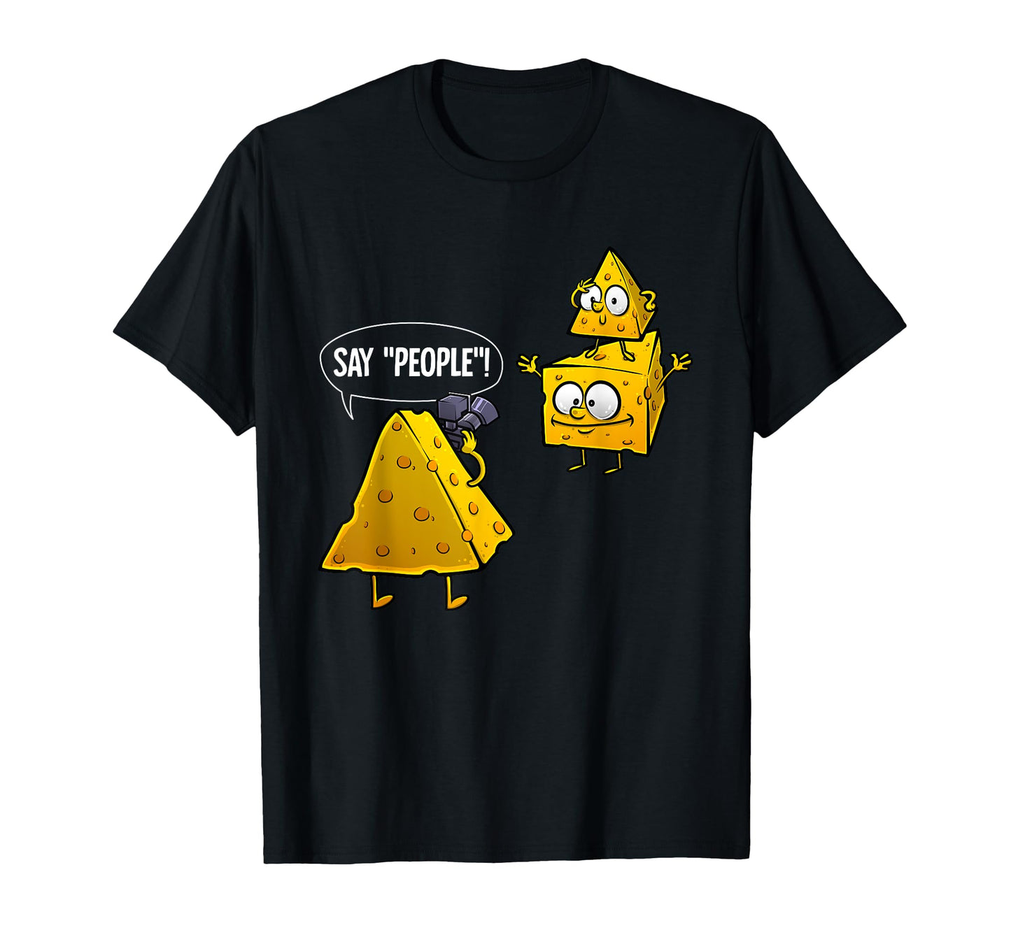 Cool Photography Gift Men Women Cheese Photographer Lovers T-Shirt