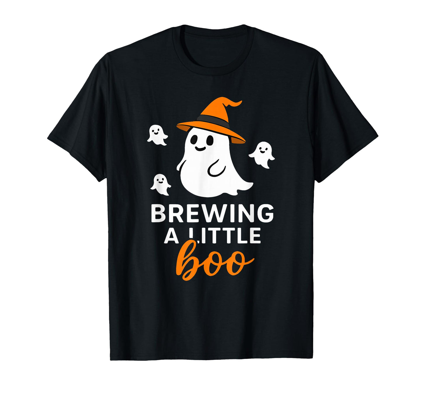 Happy Halloween Pregnant Baby Skeleton Spooky Season New Mom T-Shirt