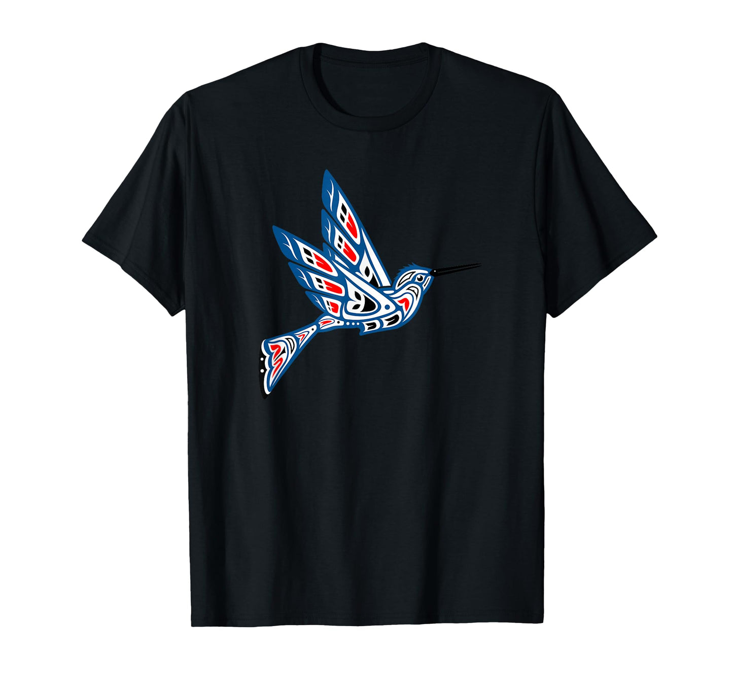 Hummingbird Native American Indian Pacific Northwest Art T-Shirt