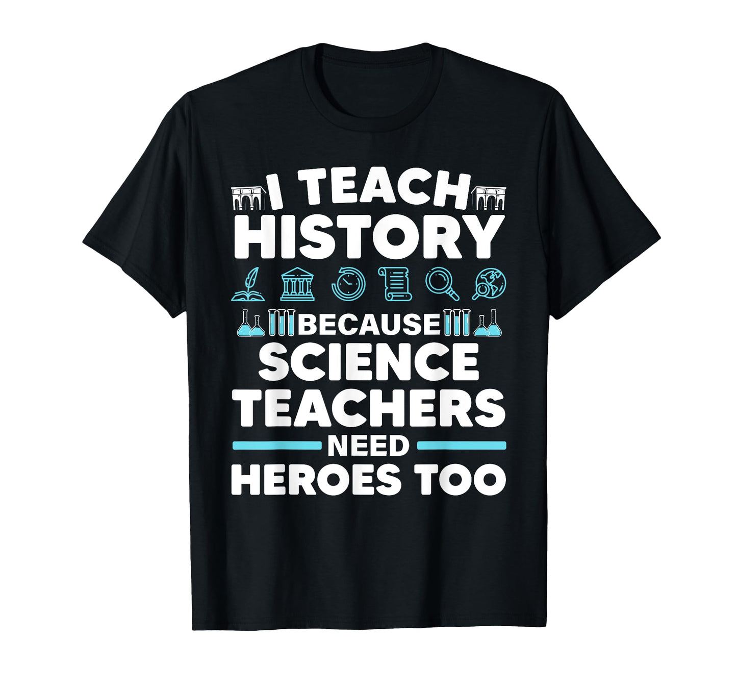 Cool History Teacher For Men Women Teaching History Educator T-Shirt