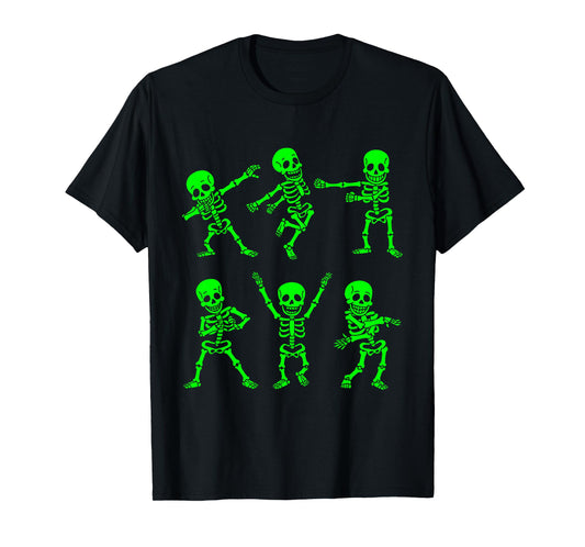 Dancing Skeletons Dance Skeleton Halloween Costume T-Shirt