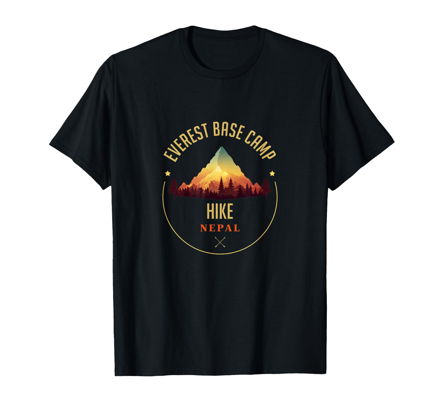 Everest Base Camp Souvenir Apparel Everest Base Camp Hiking T-Shirt