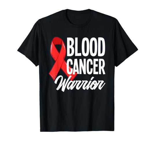Fighter Blood Cancer Warrior Blood Cancer Awareness T-Shirt