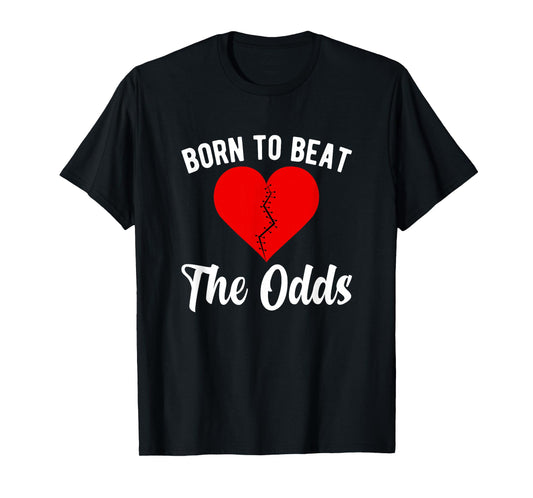 Cute CHD Warrior Congenital Heart Disease Awareness T-Shirt