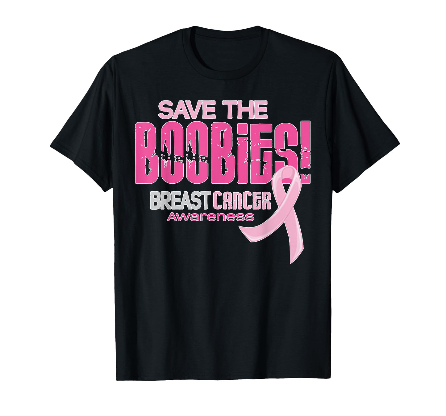 Save the boobies breast cancer awareness T-Shirt