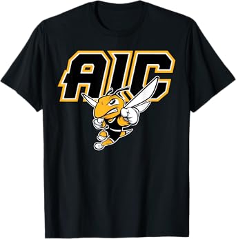 American International College AIC Vintage Sports Design T-Shirt