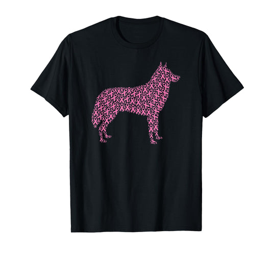 Breast Cancer Awareness Pink Ribbon & Survivor - Husky T-Shirt