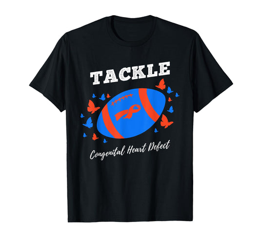 Tackle Congenital Heart Defect for CHD Awareness T-Shirt