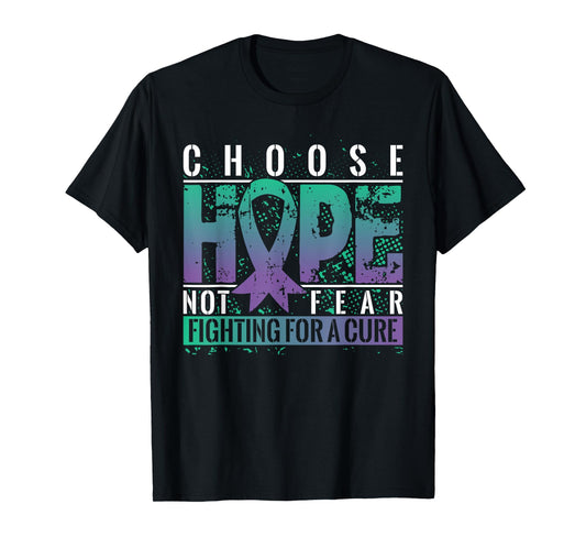 Fighting for a Cure Anal Cancer Awareness T-Shirt T-Shirt
