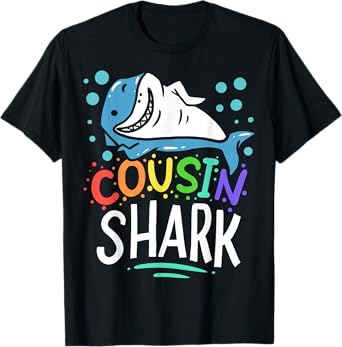 Cousin Shark Gift T-Shirt