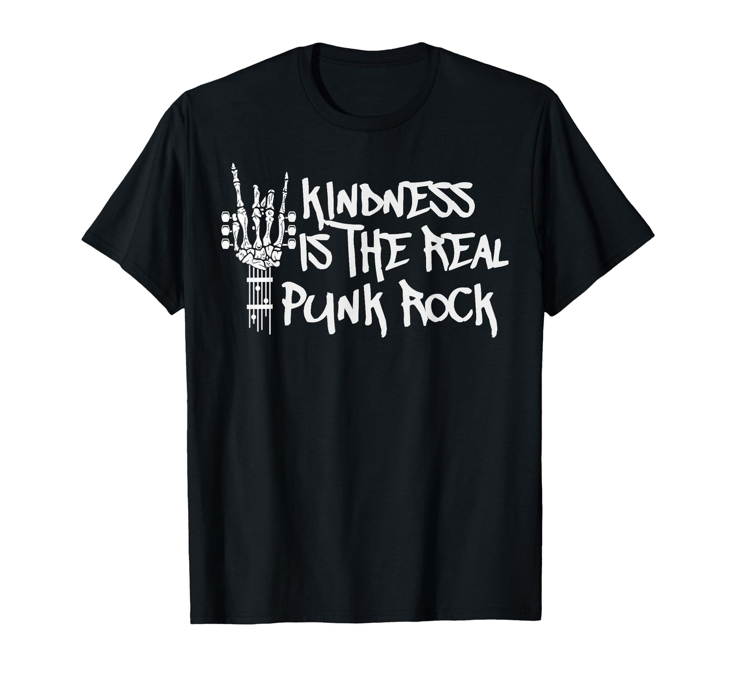 Kindness is The Real Punk Rock Motivational Social Justice T-Shirt